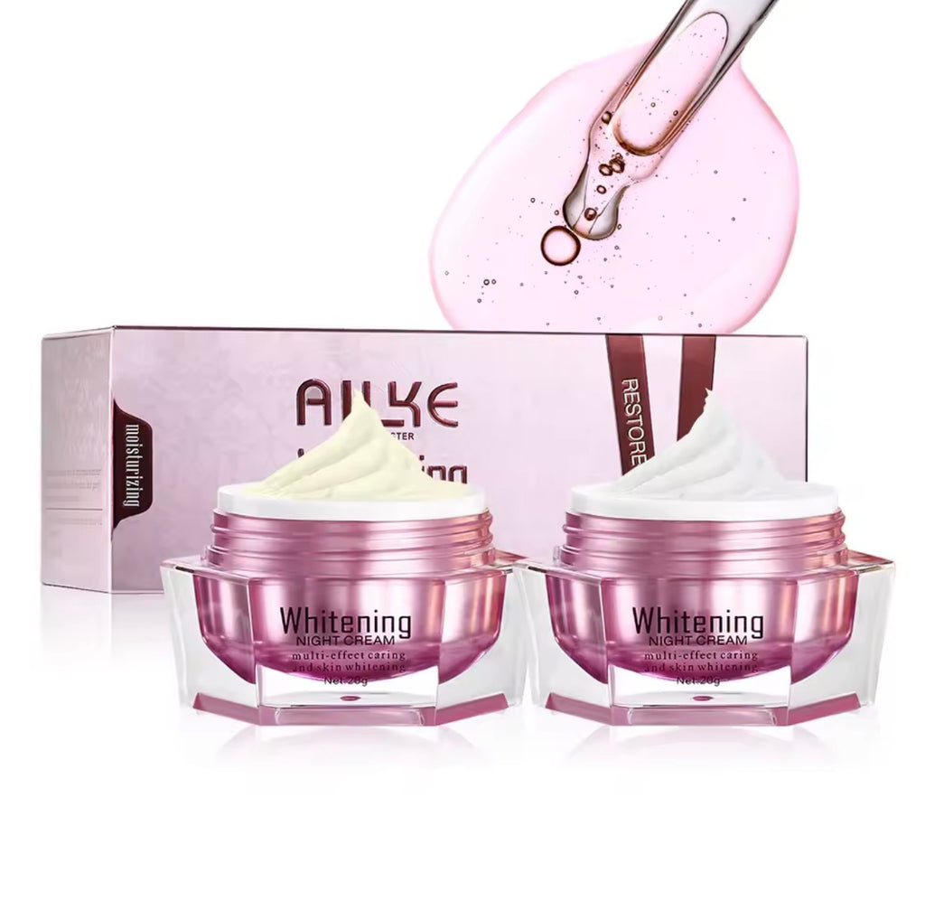 Routine Éclat Visage AILKE – Pack 4 Soins Blanchissants